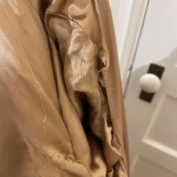 Vintage 1970’s Plaid Wool Coat - Picture 13 of 14